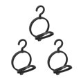 thumbnail image 5 of Black Wig Hanger3Pcs Hanging Wig Stand Wigs Storage Holder Hanging Wig Rack Unrivaled Performance, 5 of 5