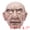 Flesh Color, variant on Unique Bargains Halloween Masquerade Mask, Plastic Face Mask for Costume Party White