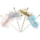 thumbnail image 1 of Birthday Cake Decorations 4Pcs Bow Cupcake Toppers Kit for Decor, 1 of 4