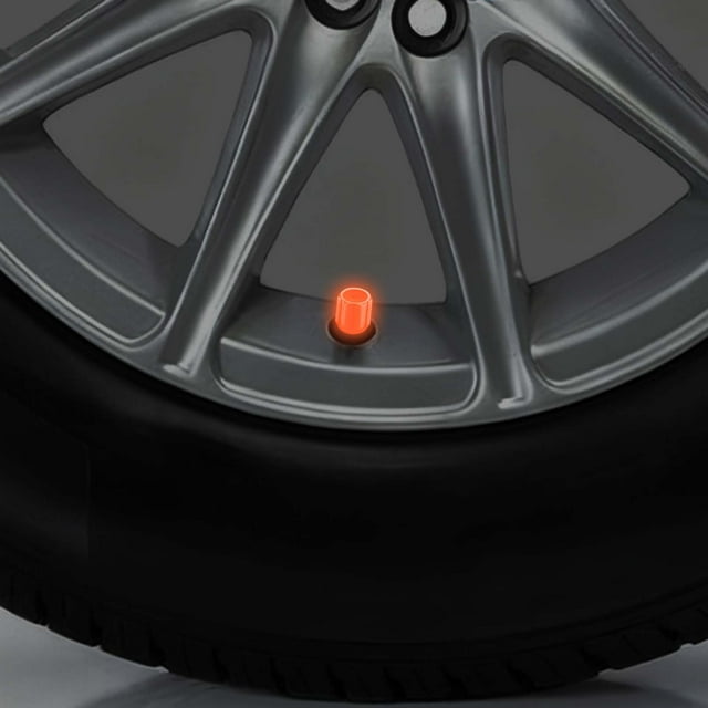 BotaniNest Glow In The Dark Tire Caps Universal Luminous Night Covers Durable Easy Install No Required For Vehicles And Bikes
