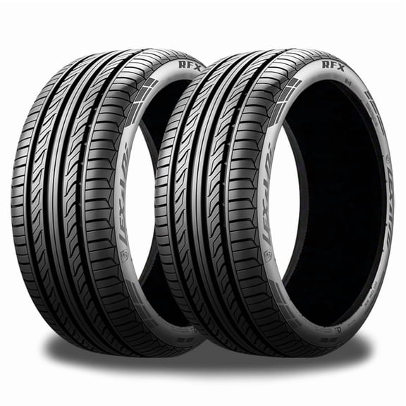 2 Lexani RFX 225/50R17 94V All Season Performance Run Flat Tires 500AA LXSTRFX175002 / 225/50/17 / 2255017