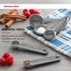 thumbnail image 4 of Juego de cucharas medidoras KitchenAid Universal de 5 piezas, color gris, 4 of 5