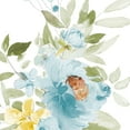 thumbnail image 3 of Pinto, Patricia 15x15 Black Modern Framed Museum Art Print Titled - Sweet Blooms I, 3 of 5