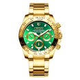 thumbnail image 2 of Fashionable Watch,Fashionable Men Waterproof Gold Watch Men Watch Built for Precision, 2 of 2