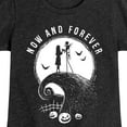 thumbnail image 3 of The Nightmare Before Christmas - Now And Forever - Toddler And Youth Girls Short Sleeve Graphic T-Shirt, 3 of 5