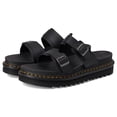 thumbnail image 1 of Sandalia Dr. Martens Myles Negra de Cuero PU con Tacón de 5 cm, 1 of 7