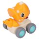 thumbnail image 3 of Kids Car Toy Dinosaur Shaped Press Moving Improve Hand Eye Coordination Cartoon Vehicle Toy Orange, 3 of 4