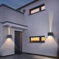 thumbnail image 3 of Outdoor solar lights, waterproof LED solar wall lights, human body sensing floodlights, wireless solar garden lighting, 3 of 3