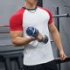 thumbnail image 5 of pstuiky camisetas para hombre, Blusas deportivas informales de verano para hombre, de manga corta, color liso, con cuello en V ropa de hombre m, 5 of 5