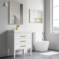 thumbnail image 5 of Catton Mirror - Rectangle 32" High Gold 24"W x 32"H x 1"D Gold, 5 of 5