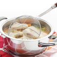 thumbnail image 3 of Stainless Steel Strainer Kitchen Skimmer Ladle Kitchen Wire Sieve Hot Pot Colander Spoon, 3 of 4