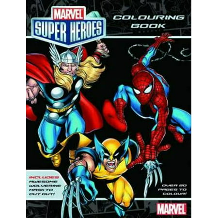 Marvel Super Heroes Colouring Book