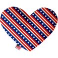 thumbnail image 1 of Stars And Stripes 6 Inch Heart Dog Toy, 1 of 1