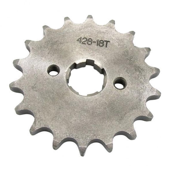 Engranaje 428 Yotijar Rueda Dentada Piñón de cadena delantera 18T