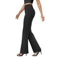 thumbnail image 1 of Pantalones de Vestir para Mujer DLOODA de Corte Bootcut, Cintura Alta y Tela Elástica, 1 of 6