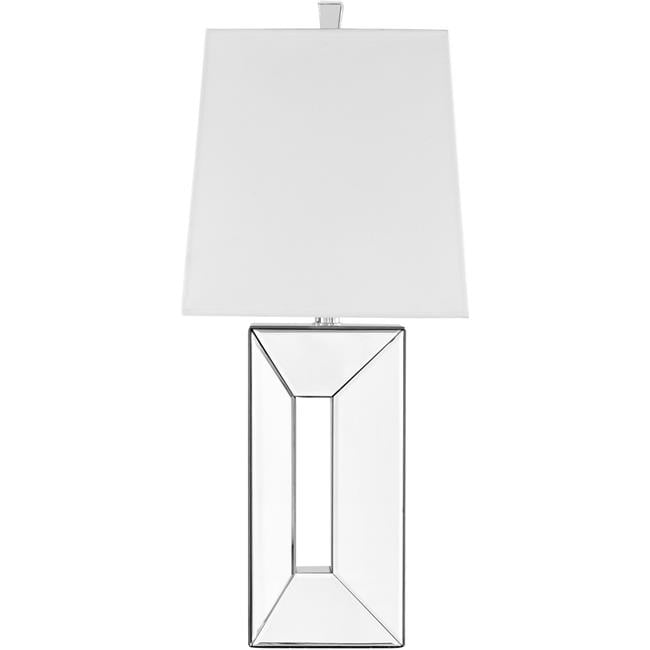 silver sparkly lamp