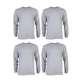 thumbnail image 2 of Gildan Boy's Undershirts, 4 Pack Ultra Cotton Long Sleeve T-Shirt, Sizes S - XL, 2 of 6