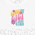 thumbnail image 4 of Inktastic Gigi and Pops Love Me Granddaughter Girls Baby Dress, 4 of 5