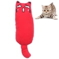 thumbnail image 1 of Christmas Pet Toy Cute Expression Creative Catnip Cat Toy Pet Chew Toy, 1 of 9