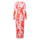 thumbnail image 3 of WILLBEST Vestidos de Verano para Mujer, Vestido Maxi Ajustado para Mujer, Moda de Otoño, Manga Larga, Estampado Floral, Ajustado, para Fiesta, Club, Vestidos Fruncidos Grande​​, 3 of 3