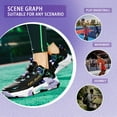thumbnail image 6 of Bolognifi Unisex's Basketball Shoes Anti Slip Outdoor Fashion Training Sports Shoes, 6 of 6