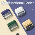thumbnail image 6 of LSLJS Vegetable Peelers, Kitchen Gadgets, Portable Stainless Steel Fruit Peeler with Rotatable Sharp Blades, Magnetic Suction Peeler Multi-functional Travel Pocket Peeler with Safety Cover for Camping, 6 of 7
