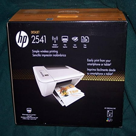 HP Deskjet 2541 All In One Wireless Printer (A9U19A) - Walmart.com