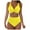 Z1-Yellow, variant on vigerkar Women's Floral Print Bathing Suit Halter Tie Side Summer Swimsuit Bikinis Set (Dark Blue, XXL)