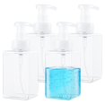 thumbnail image 1 of Dispensador de jabón espumoso TMLECE, 450 ml, plástico transparente, paquete de 4, 1 of 7