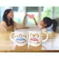 thumbnail image 2 of Vaso para beber triple regalo de cerámica para abuelos, 380 ml, 2 of 9