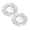 Silver*20, variant on Reusable Aluminum Foil Covers - Upgraded Thickened Stretch Lids, Fits Bowls & Plates 4.3-11 inches, Heat Lock Technology, BPA-Free & Eco-Friendly, 1