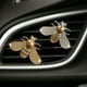 thumbnail image 4 of Clip de aromaterapia para decoración de salida de aire acondicionado de coche con forma de abeja y diamante perlado, 4 of 6