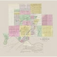 thumbnail image 3 of Everts 20x20 Black Modern Framed Museum Art Print Titled - Larned Kansas - Everts 1887, 3 of 5