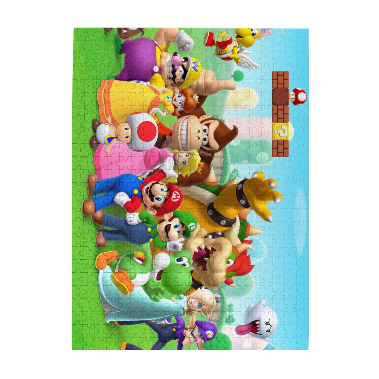 Super Mario Yoshi 1000 Pieces Wooden Puzzle Jigsaw Puzzles