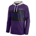thumbnail image 2 of Men's Fanatics Branded Purple Baltimore Ravens Long Sleeve Hoodie T-Shirt, 2 of 3