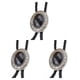 thumbnail image 4 of Qarigey Bolo Tie para hombres Corbatas occidentales Collar con colgante de aleación Corbatas Decoraciones Adornos de cumpleaños Regalo de vacaciones Type1 NO1 Qarigey CBP189850, 4 of 6