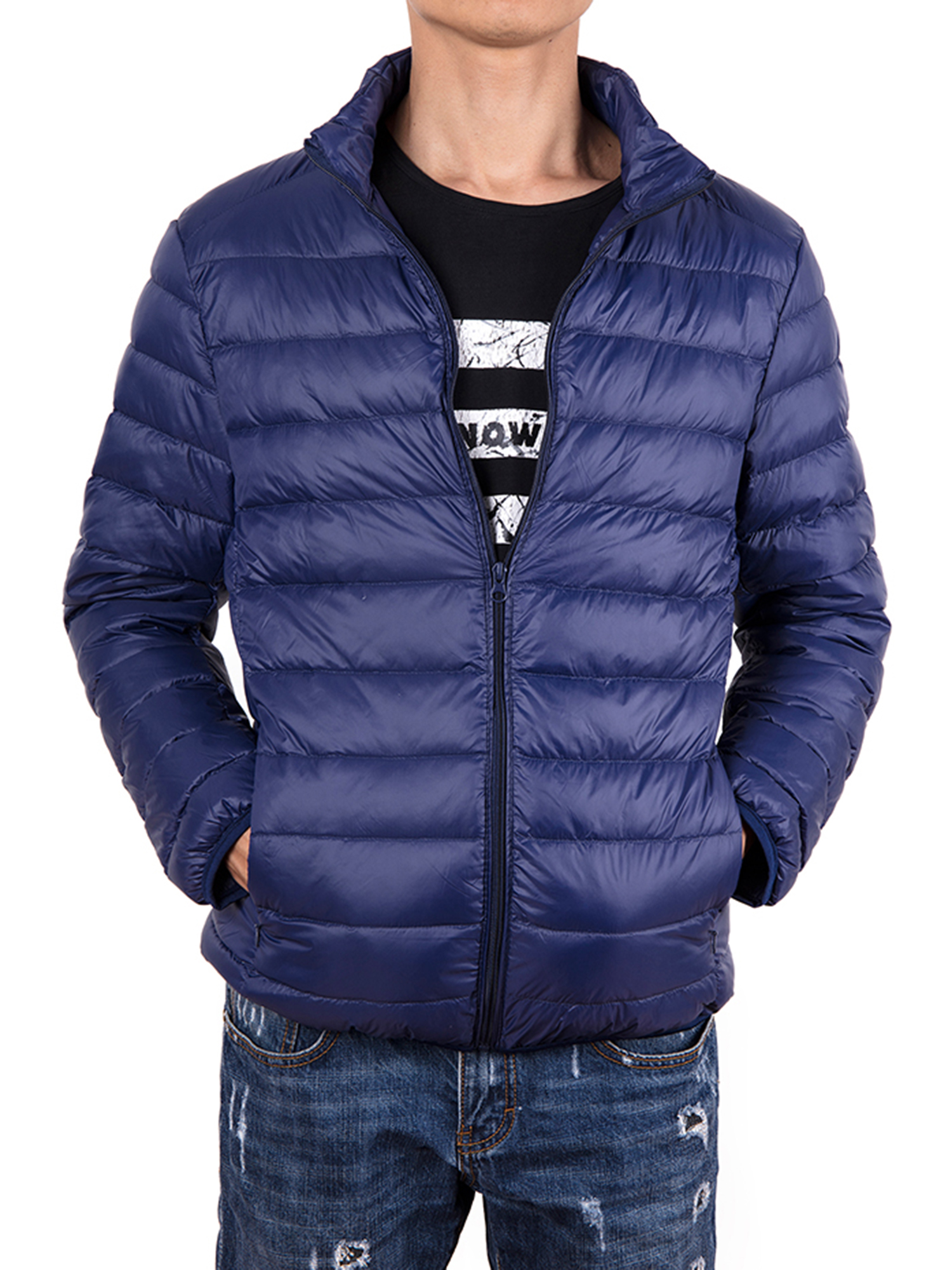 Men's Lightweight and Soft Down Jacket 