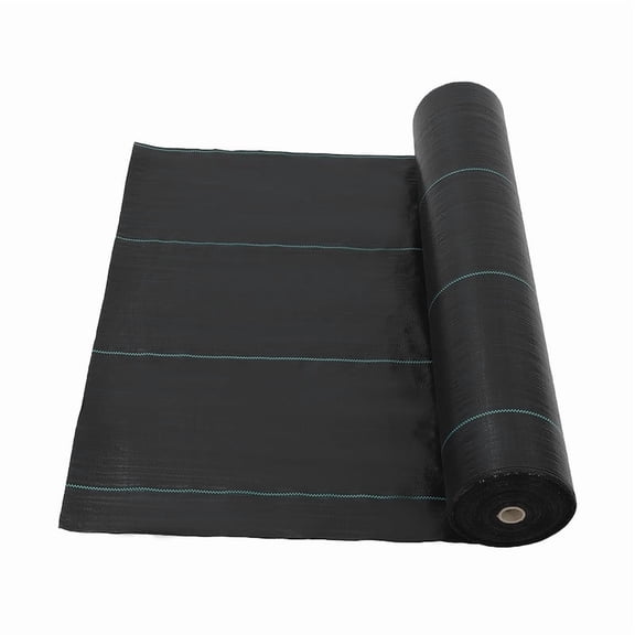 Towallmark Weed Barrier Landscape Fabric, 6FT X 300FT Heavy Duty 2.4oz Ground Cover, Premium Weed Block Gardening Mat For Erosion Control Superior Weed Prevention
