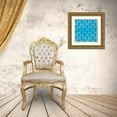 thumbnail image 3 of Charron, Veronique 15x15 Gold Ornate Wood Framed with Double Matting Museum Art Print Titled - Good Vibes Pattern VIIIC, 3 of 4