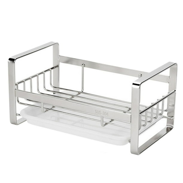 1 escurridor de cocina multifuncional, estante de almacenamiento para fregadero.