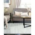 thumbnail image 4 of Unique Loom Moroccan Trellis Collection Area Rug - Mamounia (10' 8" x 16' 5" Rectangle Light Blue/Ivory), 4 of 6