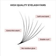 thumbnail image 2 of AIR-Promade Fans 500 Fans | 5D-16D, 0.05-0.07 Thickness, C/CC/D Curls, 8-18mm | Volume Lashes Pre Made Fans Eyelash Extensions False Eyelashes Cils Extension Lash Extensions, 2 of 4