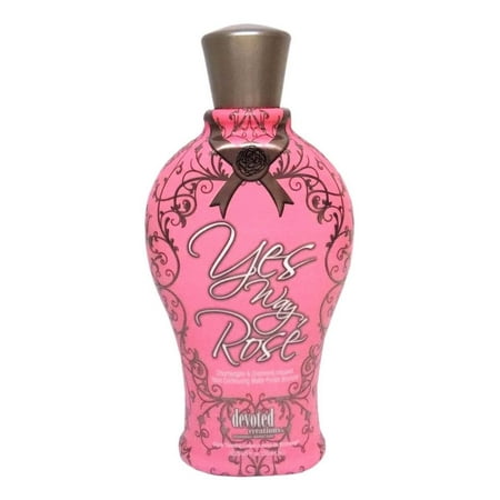 Yes Way Rose Champagne and Diamond Infused Matte Finish Tanning Lotion