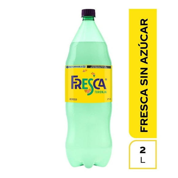 Refresco Fresca zero sabor toronja 2 l