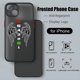 thumbnail image 3 of Funda de teléfono de lujo para motocicleta, cubierta trasera transparente mate para iPhone 15, 14, 13, 12, 11, Mini Pro Max, X, XR, XSMax, 7, 8 Plus, 1N23456, 3 of 5
