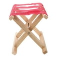 thumbnail image 4 of OULII 1Pack Wooden Folding Bench Outdoor Style For Relaxation During Travel, 4 of 8
