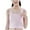 Pink, variant on Girls Bra Solid Color Tank Top Double Layer Comfortable Developmental Cami Bralette