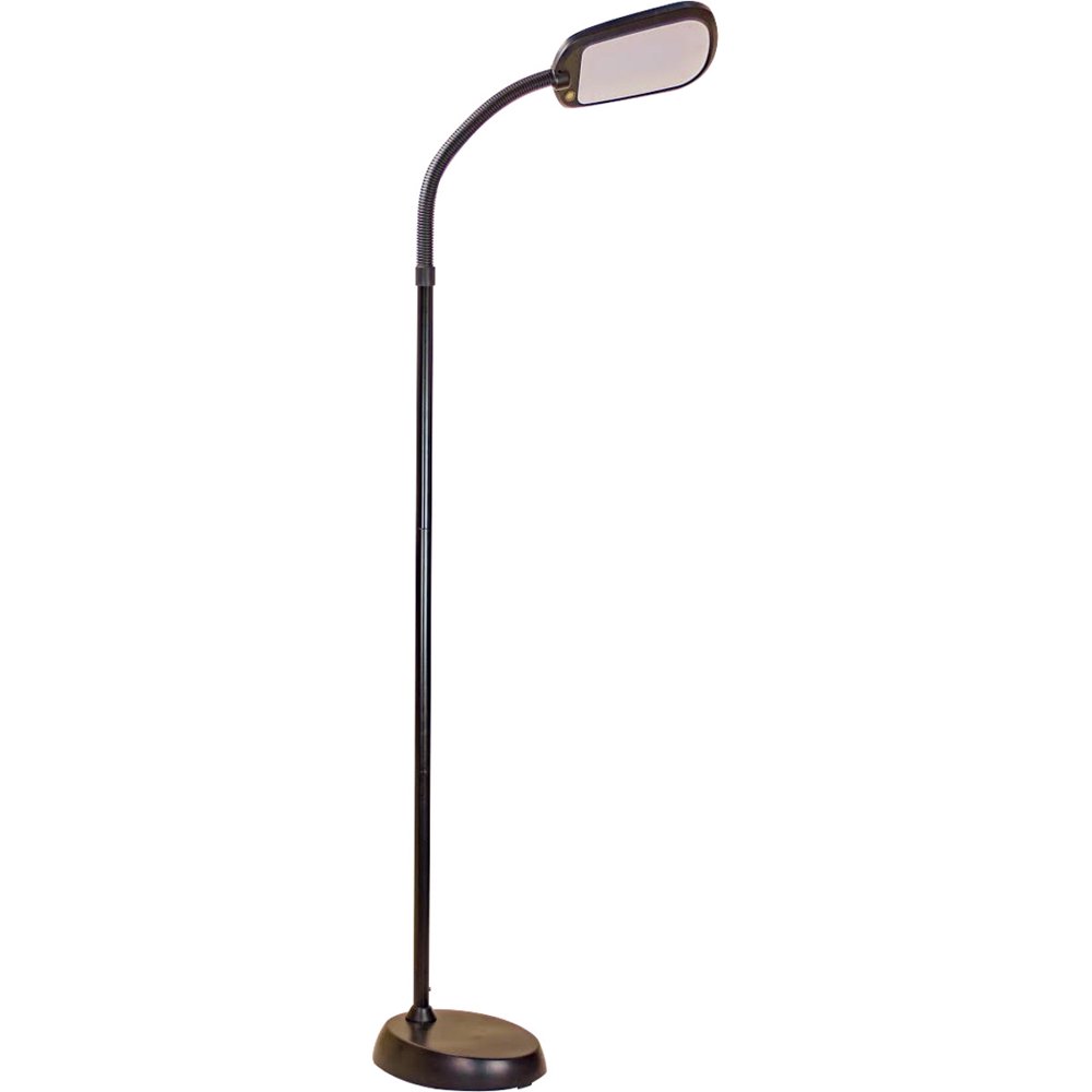 LED Floor Lamp Bright Reader Natural Daylight Full Spectrum Black