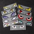 thumbnail image 4 of Pegatinas de figura de anime Naruto Uchiha Itachi Sharingan Madara Rinnegan pegatinas de ojos pegatinas reflectantes para ventana de casco de luz de coche, 4 of 5