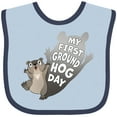 thumbnail image 3 of Inktastic My First Groundhog Day Cute Baby Boys or Girls Baby Bib, 3 of 4